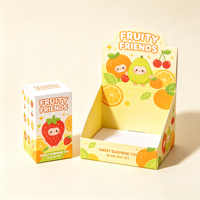 Boîte de présentation en carton personnalisée pour jouets en boîte mystère, figurines de collection et produits pour enfants avec impression de logo