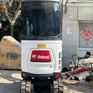 Mini-excavatrice sur chenilles E20 d'occasion de 2 tonnes à vendre, 95% neuve, avec certification EPA CE, excavatrice hydraulique d'origine E20 - Product Image 6