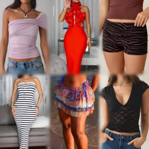 Low Price Clearance of Women's Clothing High-quality Dresses Tops T-shirts Pants Short Skirts Clothing Inventory <b>Mixed</b> Shipping - Product Image 2
