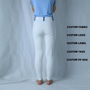 Pantalon d'équitation unique ARLAN pour femme, polo d'équitation à manches courtes, vêtements d'équitation - Product Image 2