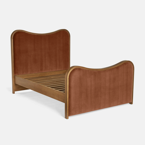 Sassanid Mid Century-style <strong>Bed</strong> Soho House Rome Lawrence <strong>Bed</strong> with Footboard - Product Image 4