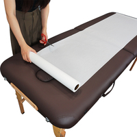 Rouleau de papier de haute qualité pour table d'examen OEM 100% pâte de bois vierge blanche lisse certifiée CE EOS désinfectant massage médical