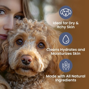 カスタムロゴ入り pHバランス調整済み 32:1 超濃縮消臭・フレッシュニングドッグシャンプー（プロの犬用グルーマー、ペットスタイリスト向け） - Product Image 2