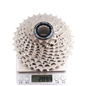 Pour <span class=keywords><strong>ULTEGRA</strong></span> R8000 <span class=keywords><strong>Cassette</strong></span> de <span class=keywords><strong>route</strong></span> 11 vitesses CS-R8000 HG800-11 11-34T/32T/30T en alliage finition nickel - Product Image 1