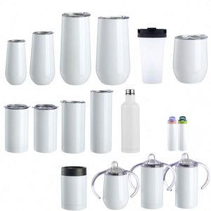 Gobelets isothermes classiques en acier inoxydable de 12 oz avec 2 couvercles et poignée pour enfant - Retour à l'école - Product Image 3