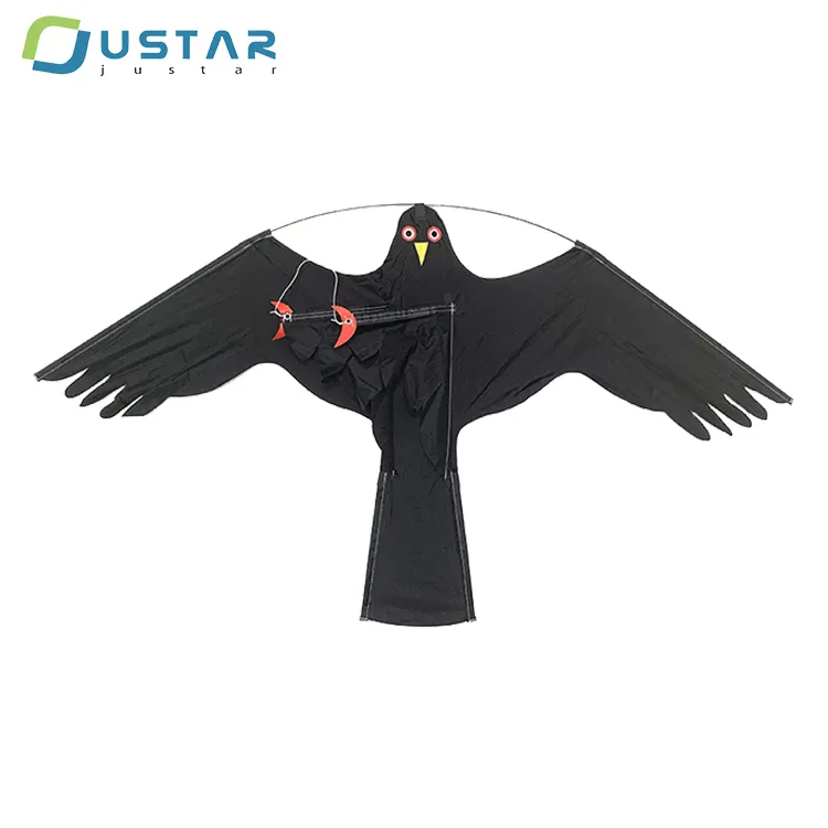 2024 Hot Selling Black Nylon Large Bird Kite Bird Repellent Kite