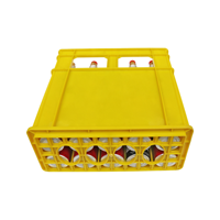 Caisse de transport pour 10 bouteilles de gaz en aluminium, boîte de rangement pour bouteilles de soda, caisse de transport pour CO2