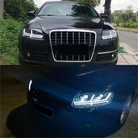 Para Audi A6 2005-2008, Conjunto de Faros Delanteros LED Modificados, Repuesto de Faros para Automóvil, Suministro de Fábrica, Piezas de Automóvil -- Un Par