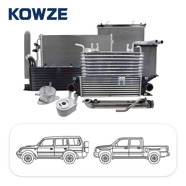 Radiator Water Cooler for Roewe RX5 2.0T CVT 2016- 26mm 10101597