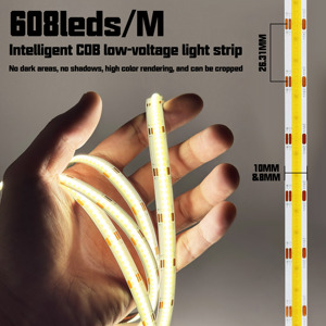 Striscia LED CCT RGBIC COB 12V per Retroilluminazione TV, Strisce LED Ultra Sottili, Micro Strisce LED - Product Image 4