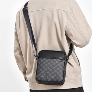 Thiết Kế Sang Trọng Của Người Đàn Ông Messenger Túi Chất Lượng Cao Giản Dị Ngày Túi Xách Mùa Xuân Polyester PVC Da Mua Sắm Vai Túi Thời Trang - Product Image 2