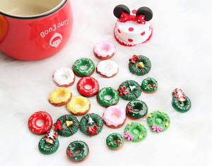 2025 New Christmas Knot 3 Wreath Colored Donut Holiday Gift DIY <b>Mobile</b> <b>Phone</b> Case <b>Toy</b> Accessories - Product Image 2