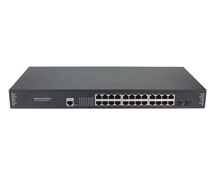 สวิตช์อีเธอร์เน็ตแบบมีการจัดการ L2+ พร้อมพอร์ต RJ45 24 พอร์ต 1000M และพอร์ต SFP 2 พอร์ต รองรับ VLAN AI SNMP - Product Image 2