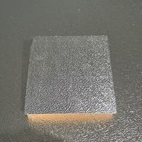 Panneau de conduit en acier coloré avec feuille d'aluminium simple face, panneau phénolique pré-isolé à faible perte de chaleur pour la ventilation CVC des hôpitaux