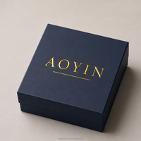 Autocollants lettres métalliques adhésifs en feuille d'argent et or rose, personnalisés de qualité supérieure pour boîtes et bijoux gaufrés
