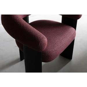 Sillas de Comedor y Sala de Estar Tapizadas en Tela, Sillas de Descanso con Brazos Tapizados - Product Image 4