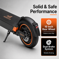 Trottinette électrique urbaine pliable à double freinage électronique et suspension avant, portable pour adultes, idéale pour les trajets quotidiens en ville - Meilleures ventes