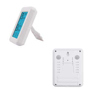 Moniteur de Climat Intérieur à Écran Tactile Rétroéclairé J&R, Enregistrement Max/Min, Thermomètre Numérique, Hygromètre Mural - Product Image 6