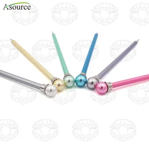 2021 New Stationery Pencil Pearl Topper Customize Pencil