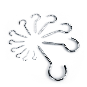 <span class=keywords><strong>Tornillo</strong></span> de <span class=keywords><strong>gancho</strong></span> tipo ojo abierto para madera, autorroscante - Product Image 1