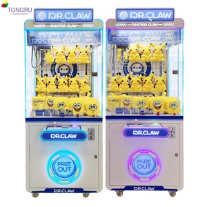 Điện thoại di động quét paypal mã QR trả tiền trò chơi Arcade Claw cần cẩu máy Búp bê đồ chơi sang trọng Claw Máy hóa đơn chấp nhận điên Đồ chơi cần cẩu - Product Image 1