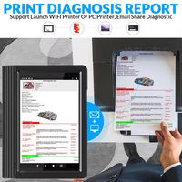 LAUNCH Herramientas de diagnóstico de vehículos Herramienta de reparación Obd Launch X431v V4.0 Escáner de coche 8 "Tablet PC Máquina de escáner automotriz Todos los coches