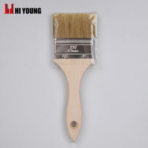 Pinceau à poils avec manche en bois, outils <span class=keywords><strong>de</strong></span> peinture, pinceau à huile décoratif - Product Image 3