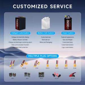 Литий-ионный аккумулятор CE Semi Solid State 6S 12S, 26000 мАч HV 22.2В, LiPo аккумулятор 30000 мАч 44.4В по низкой цене - Product Image 4