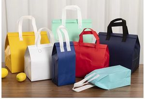 Sac isotherme personnalisé en non-tissé, imperméable, avec logo sur mesure, pour pique-nique et livraison de repas, vente en gros aux États-Unis - Product Image 5