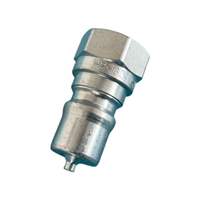 Raccord rapide hydraulique H2-63 1/4 pouce pour le transfert de fluides haute pression, machines industrielles et systèmes hydrauliques