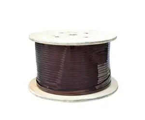 1 fio liso de cobre esmaltado poliéster PEWR/155 para transformadores 2mm * 5mm 3mm * 8mm
