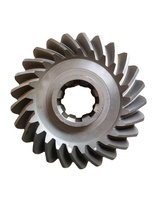 Approvisionnement d'usine 45 #   Paire d'engrenages coniques hélicoïdaux en acier, usinés par CNC, pour équipement de réducteur