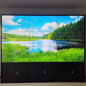 Personnalisé intérieur 3x3 ultra étroite lunette épissage lcd vidéo lcd mur vidéo affichage 55 pouces - Product Image 6