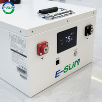 Baterai LFP Nigeria 12v 24v Desain Modular yang Dapat Ditumpuk 100ah 200ah 280ah Baterai LiFePO4 Tenaga Surya dengan Perlindungan BMS Cerdas