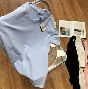 T-Shirt MUTIAN di Alta Qualità a Girocollo con Maniche Corte, Maglietta Personalizzata in Cotone da Uomo, T-Shirt da Donna Ricamata, Maglietta da Uomo #RL-046 - Product Image 2