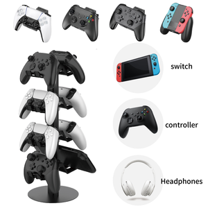 Chất lượng cao kim loại máy tính để bàn lưu trữ giá trò chơi điều khiển và tai nghe chủ cho PS3/PS4/ps5/switch2/Xbox trò chơi phụ kiện - Product Image 4