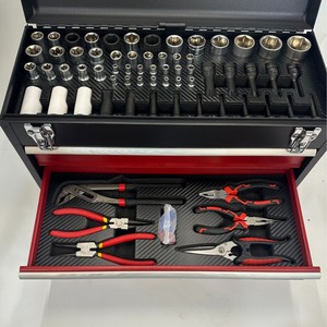 304PC 904PC Socket Wrench Pliers Dual-Purpose Wrench Four-Layer Toolbox Comprehensive <strong>Kit</strong> for Home &amp; Auto Repair CRV Material - Product Image 3