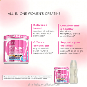 Creatina Monohidrato en Polvo de Marca Propia para Mujeres, con L-Glutamina, Biotina y Péptidos de Colágeno para Uso en Adultos - Vitalidad Diaria - Product Image 3