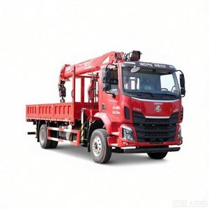 Dongfeng Truck Mounted Crane 8T Telescopic <b>Boom</b> Version Factory Wholesale Robust Structure and Versatile Use for Construction - Product Image 1