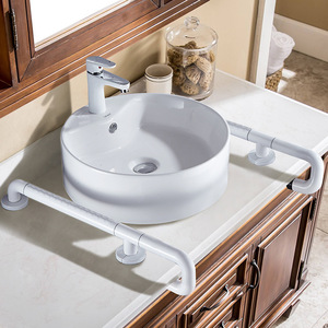 Pasamanos de acero inoxidable antideslizantes Youliang para lavabos de encimera, aptos para personas mayores y con discapacidad, para uso en baños públicos. - Product Image 3