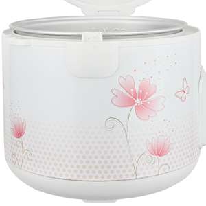 Cuisinière de luxe de grande qualité, cuve intérieure multifonction, cuisson luxueuse, cuiseur à riz blanc et rose Crest - Product Image 2