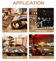 Porte-bouteilles en bambou pour 8 bouteilles, à poser sur le comptoir, 2 niveaux, design moderne en bois, étagère à vin, design ondulé, porte-bouteilles pour la cuisine, le bar à domicile