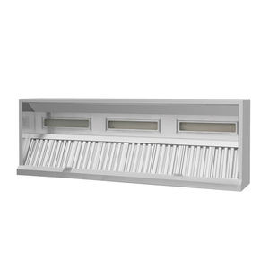 Hotte d'extraction de fumée professionnelle pour cuisine commerciale, personnalisée, en acier inoxydable, pour cuisines chinoises, modèle SDFBSHOOD-001 - Product Image 4