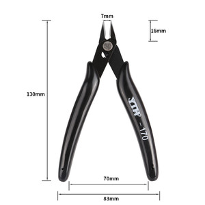 Alicates de Corte <span class=keywords><strong>Diagonal</strong></span> Pequeños de 5 Pulgadas de YTH Manufacturer, Cortadores de Alambre de Precisión, Alicates de Corte Recto para Electrónica, Alicates para Joyería, Herramientas para Hacer Joyas - Product Image 5
