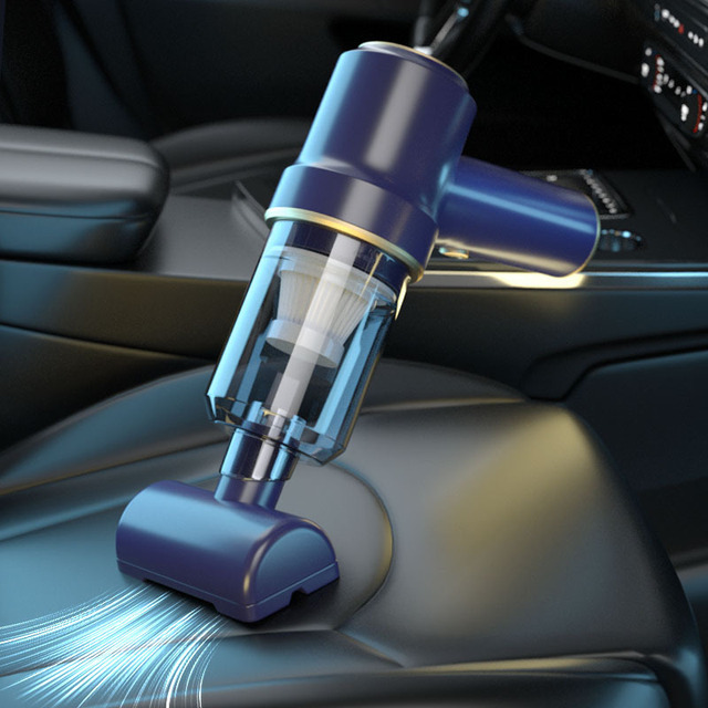 Hand Vacuum Dust Busters Cordless Rechargeable for Car Small Handheld Car Vacuum Cleaner with LED Light Car Air Duster
