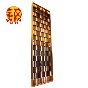 custom indian paravent divider gold stainless steel home decor partitions decorative screen