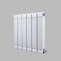 Radiateur mural industriel rectangulaire, personnalisable avec couvercle à clips multi-trous, plage de longueur de 300 à 1800 mm