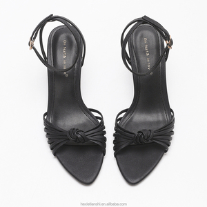 Eleganti <span class=keywords><strong>Scarpe</strong></span> da Donna con Tacco a Spillo, Punta a Rosa, Cinturino alla Caviglia, Sexy, Estive, in PU, <span class=keywords><strong>Comode</strong></span>, per Matrimoni e Feste - Product Image 4