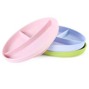 Alimentación del bebé Mat placa de goma de los niños de silicona lugar de succión de Assiette es de silicona placa Bebe Platos - Product Image 6