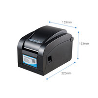 Imprimante thermique industrielle CASHINO CSN-350B 82 mm pour étiquettes de codes-barres pour les systèmes logistiques d'entrepôt